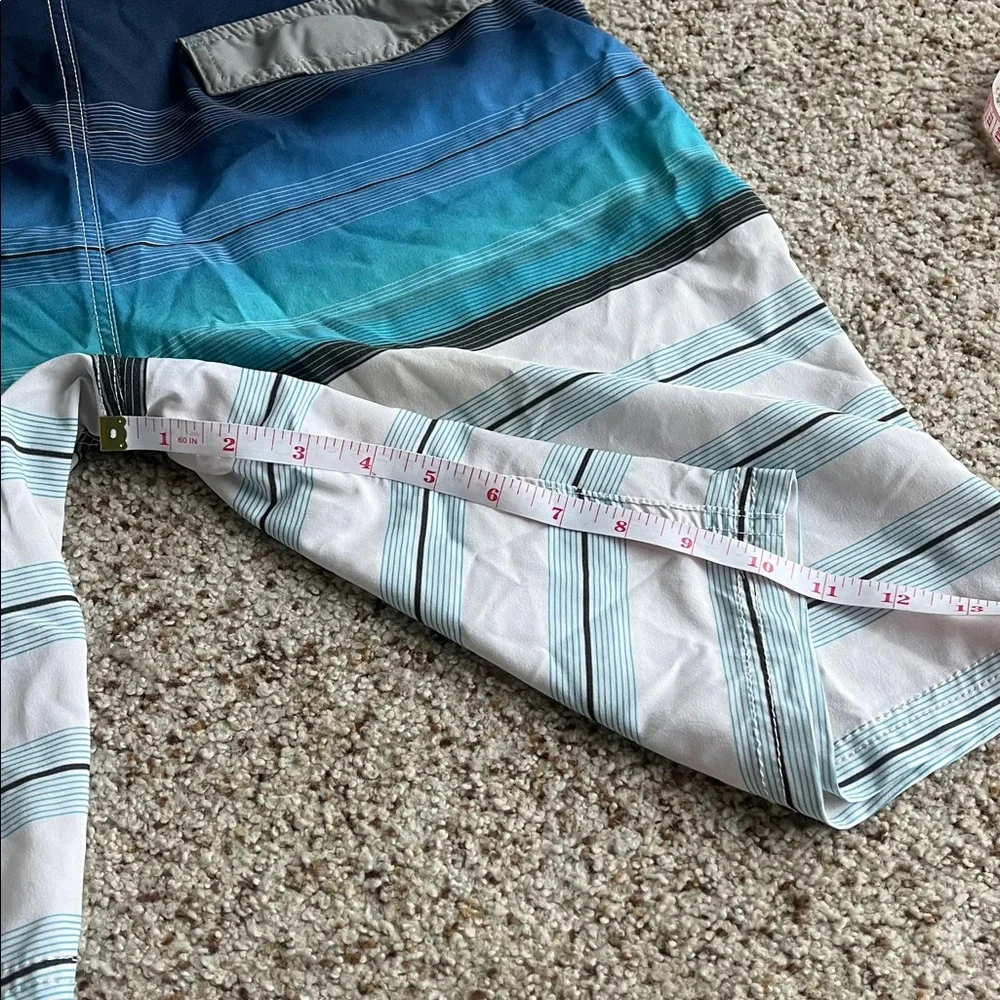 Mossimo Supply Co. Gradient Blue Board Shorts